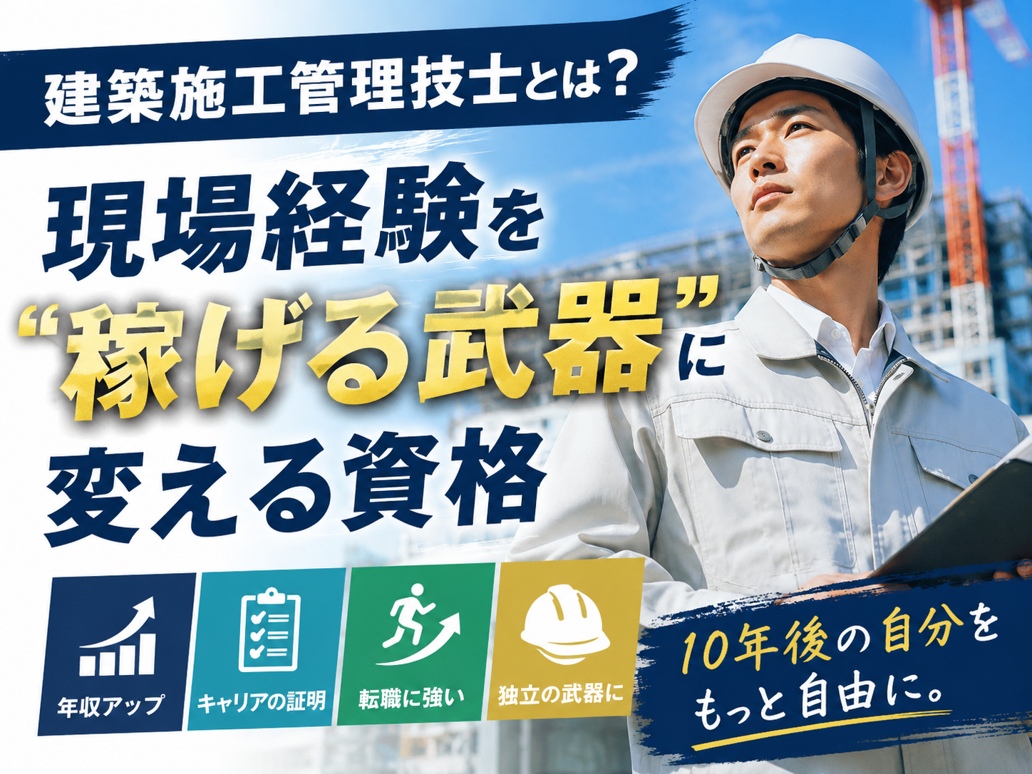建築施工管理技士とは？現場経験を“稼げる武器”に変える資格