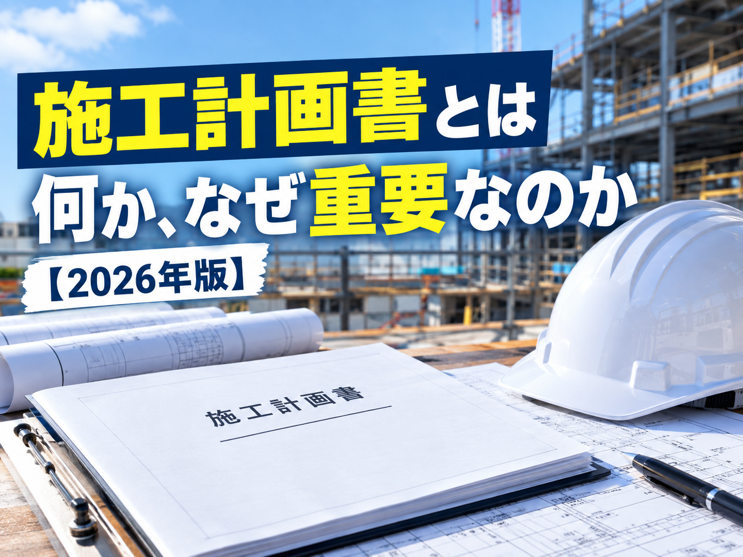 施工計画書の書き方で現場が困ること5選と解決策