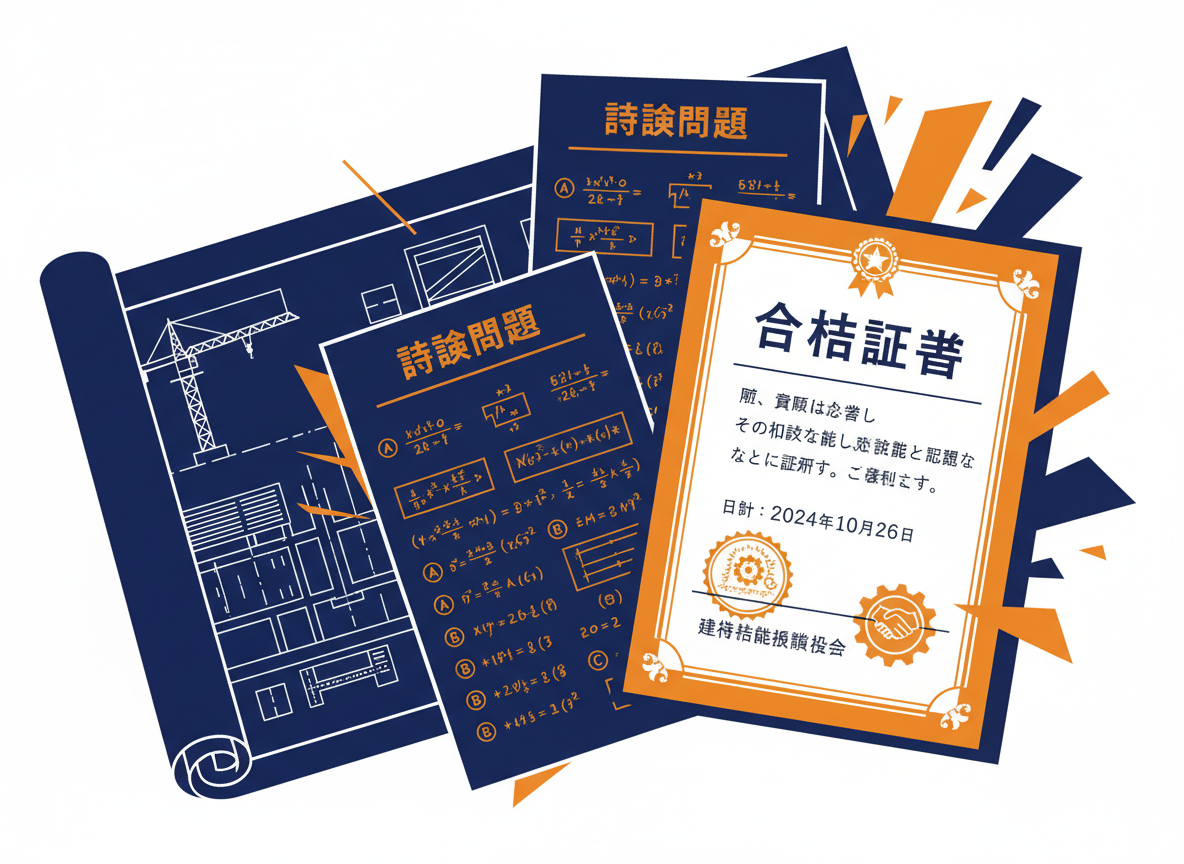 1級建築施工管理技士は難しい？合格率と乗り越え方